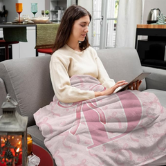 Derrial Custom Graduation Photo Blanket - USA Made Memory Throws