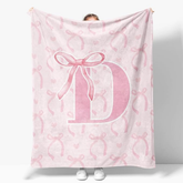 0.7lb pink fashionable flannel blanket