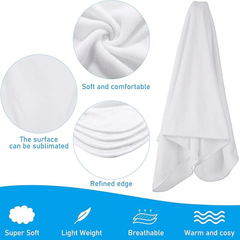 Derrial Custom Pet Photo Blanket - Made in USA Dog Cat Prints