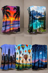 Derrial Custom Pet Photo Blanket - Made in USA Dog Cat Prints